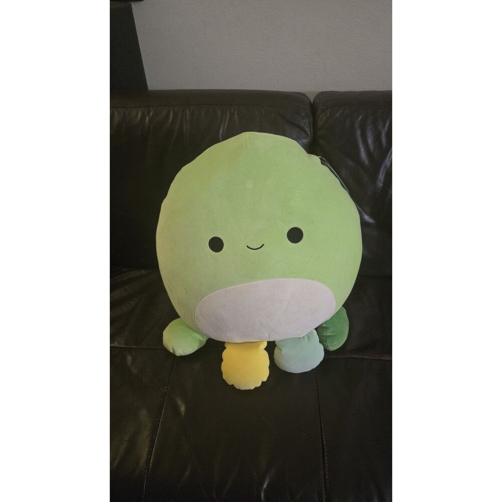 Squishmallows Jonny Octopus 16” Plush Green Kellytoy Stuffed Animal Big NWT